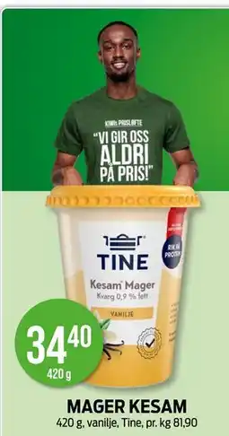 Kiwi MAGER KESAM, NOK 34.4 tilbud