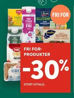Jacobs FRI FOR-PRODUKTER tilbud