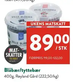 Jacobs Blåbær/tyttebær, NOK 89 tilbud