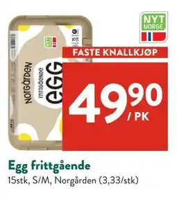 Jacobs Egg frittgående, NOK 49.9 tilbud