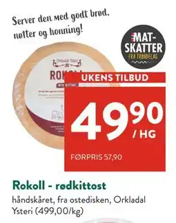 Jacobs Rokoll - rødkittost, NOK 49.9 tilbud