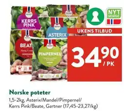 Jacobs Norske poteter, NOK 34.9 tilbud