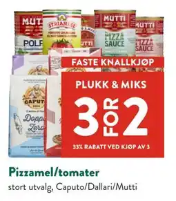 Jacobs Pizzamel/tomater tilbud
