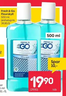 Rusta Fresh & Go Flourskyll tilbud