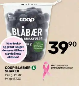 Coop Marked Coop blåbær shaker tilbud