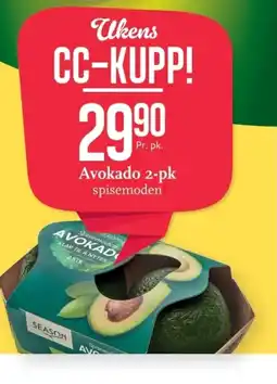CC Mat Avokado 2-pk spisemoden tilbud