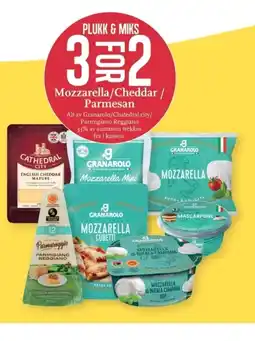 CC Mat Mozzarella/Cheddar / Parmesan tilbud