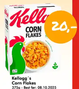 Havaristen Kellogg's Corn Flakes tilbud