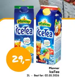 Havaristen Pfanner IceTea tilbud