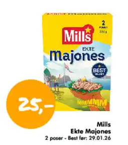 Havaristen Mills Ekte Majones tilbud