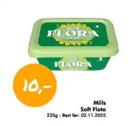 Havaristen Mills Soft Flota tilbud