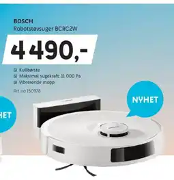 ELON Bosch robotstøvsuger bcrc2w tilbud