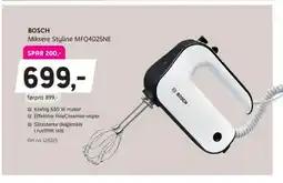 ELON Bosch miksere styline mfq4025ne tilbud