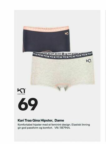 XXL Sport Kari Traa Gina Hipster, Dame tilbud