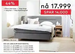 Skeidar XOV 60 JUBILEUM KONTINENTAL tilbud