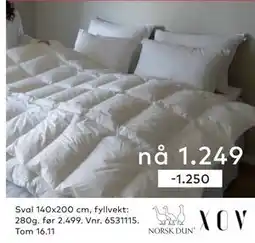 Skeidar Sval, NOK 1250 tilbud