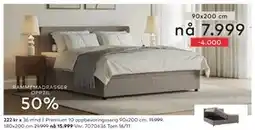 Skeidar Premium 10 oppbevaringsseng tilbud