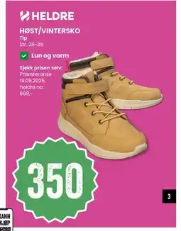 Sport Outlet HØST/VINTERSKO, NOK 350 tilbud