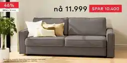 Skeidar Alex 3-seter sovesofa, NOK 11999 tilbud