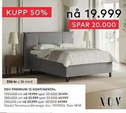 Skeidar XOV PREMIUM 15 KONTINENTAL tilbud