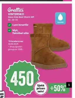 Sport Outlet VINTERSKO, NOK 450 tilbud