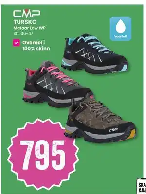 Sport Outlet Mataar Low WP, NOK 795 tilbud