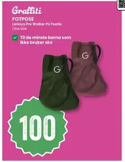 Sport Outlet FOTPOSE, NOK 100 tilbud