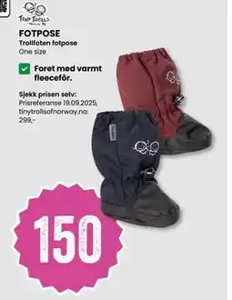 Sport Outlet FOTPOSE, NOK 150 tilbud