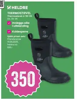 Sport Outlet THERMOSTØVEL, NOK 350 tilbud