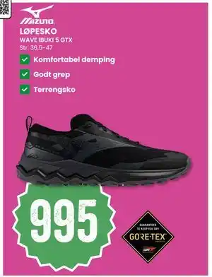 Sport Outlet WAVE IBUKI 5 GTX, NOK 995 tilbud
