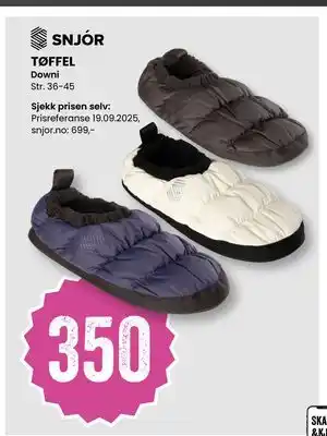 Sport Outlet TØFFEL, NOK 350 tilbud