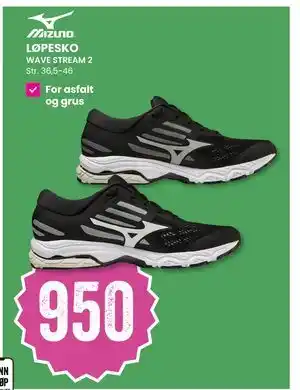 Sport Outlet WAVE STREAM 2, NOK 950 tilbud