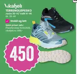 Sport Outlet TERRENGLØPESKO, NOK 450 tilbud