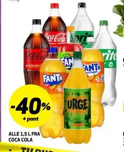Bunnpris Alle 1,5 L fra Coca Cola tilbud