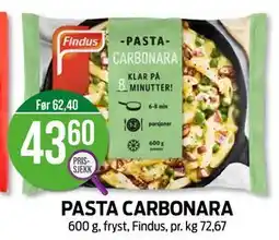 Kiwi PASTA CARBONARA, NOK 43.6 tilbud
