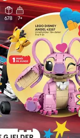 Extra Leker LEGO DISNEY ANGEL 43257, NOK 559 tilbud