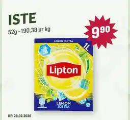 Holdbart ISTE, NOK 9.9 tilbud