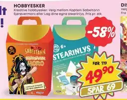 Extra Leker HOBBYESKER, NOK 49.9 tilbud
