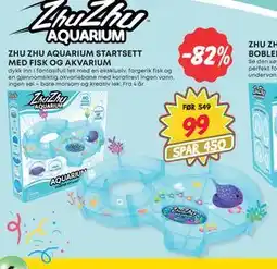 Extra Leker ZHU ZHU AQUARIUM STARTSETT MED FISK OG AKVARIUM, NOK 99 tilbud