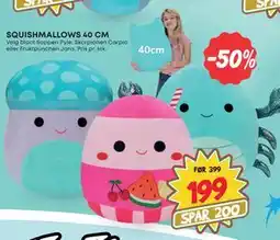 Extra Leker SQUISHMALLOWS 40 CM, NOK 199 tilbud