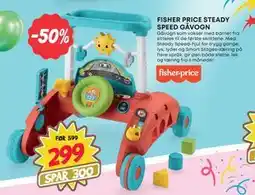 Extra Leker FISHER PRICE STEADY SPEED GÅVOGN, NOK 299 tilbud