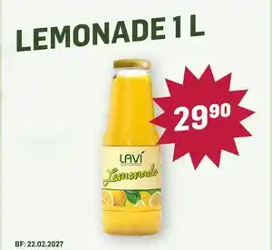 Holdbart LEMONADE 1 L, NOK 29.9 tilbud