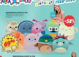 Extra Leker SQUISHMALLOWS 19 CM, NOK 69.9 tilbud