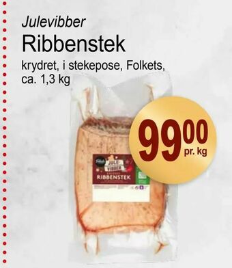 Joker Ribbenstek tilbud