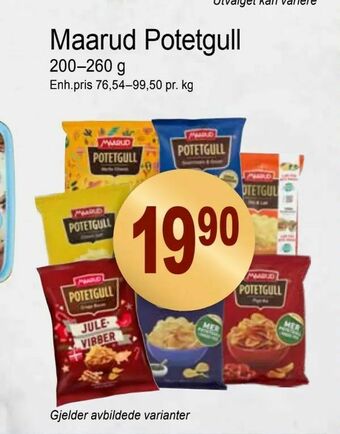 Joker Maarud Potetgull tilbud