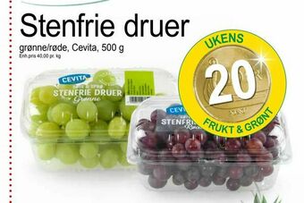 Joker Stenfrie druer tilbud