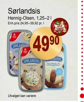 Joker Sørlandsis tilbud