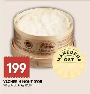 Coop Mega VACHERIN MONT D’OR, NOK 199 tilbud
