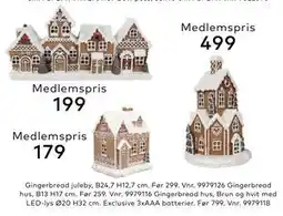 Skeidar Gingerbread juleby, Medlemspris tilbud
