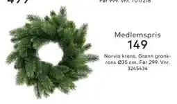 Skeidar Norvia krans,, Medlemspris tilbud